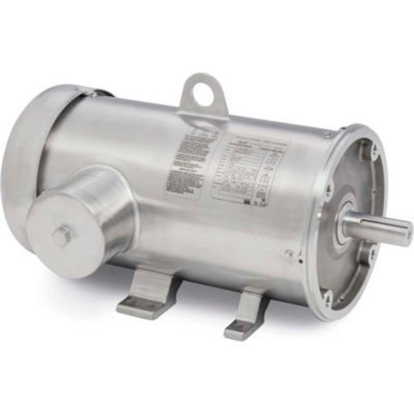 Baldor-Reliance Baldor CFSWDM3613T-E, Food Safe, IP69, 5HP, 3500RPM, 3PH, 60HZ, 184TC, 3634M, TEFC, F1 CFSWDM3613T-E